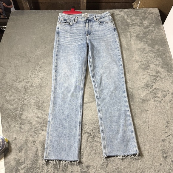 Paige Womens Hoxton Slim Light Wash Denim Mid Rise Jeans Size 29 - Picture 1 of 11